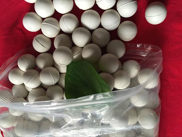 直径25mm的橡胶球多少钱 (振动筛清网球)