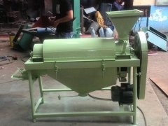  黑龙江小型水稻除尘机220v谷物抛光机可以定制