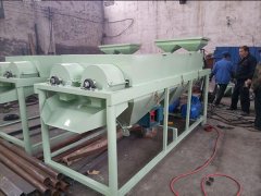  上海双轴水稻去芒机380v大豆抛光机支持定制